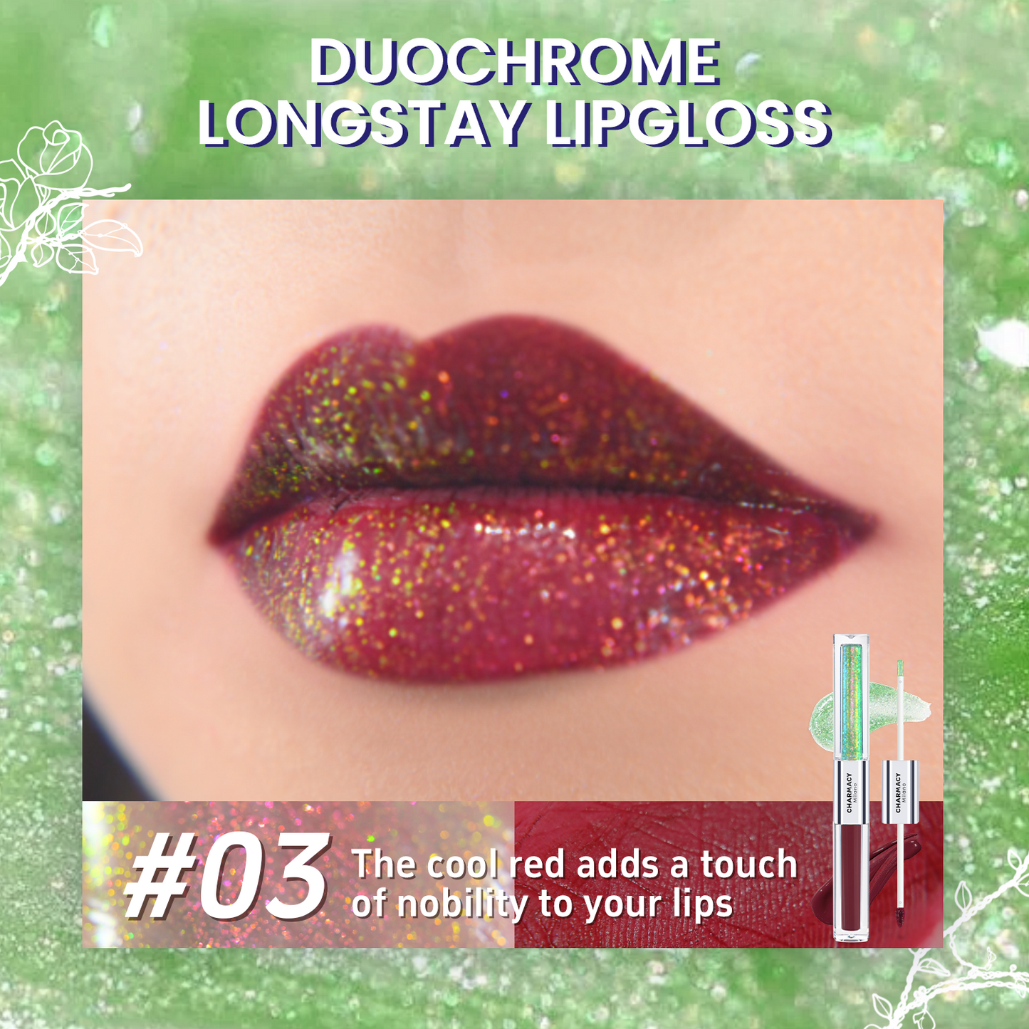 CMC Multichrome Double Head Lip Gloss