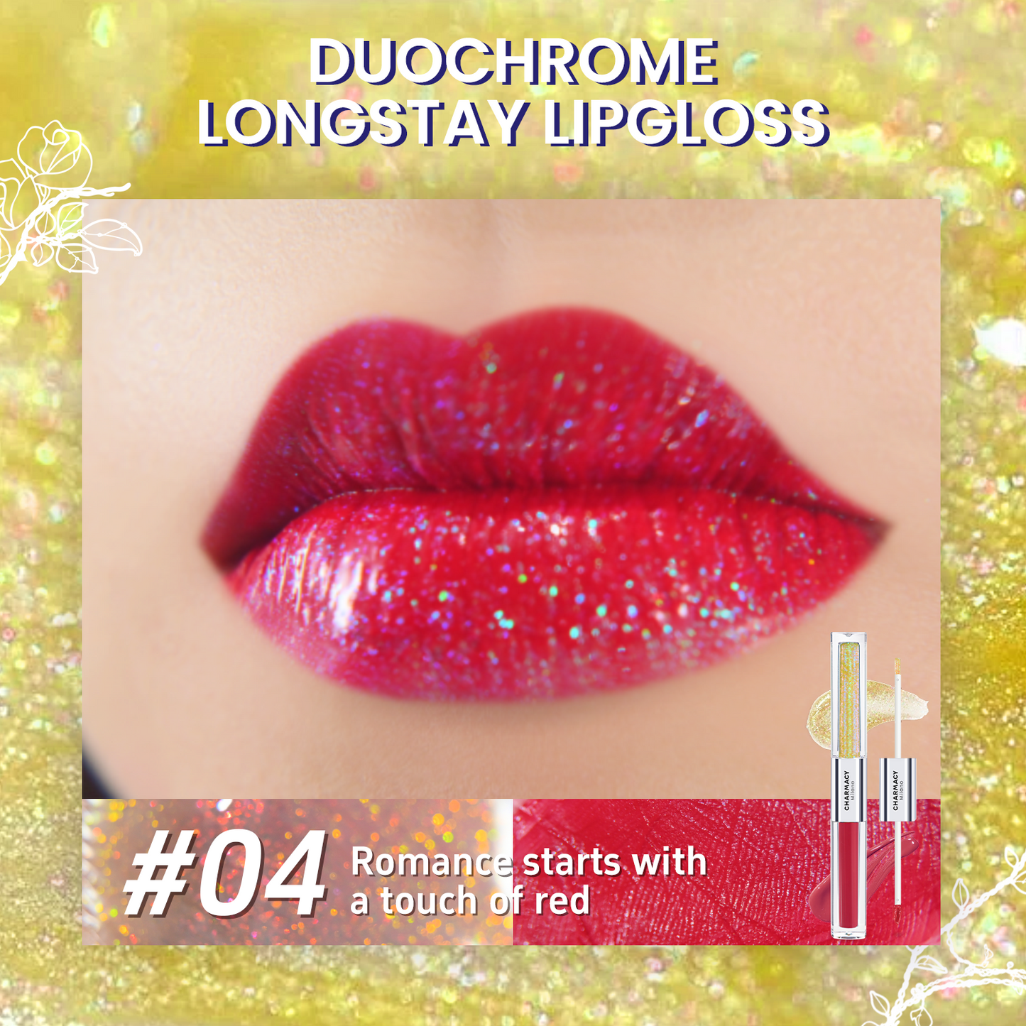 CMC Multichrome Double Head Lip Gloss