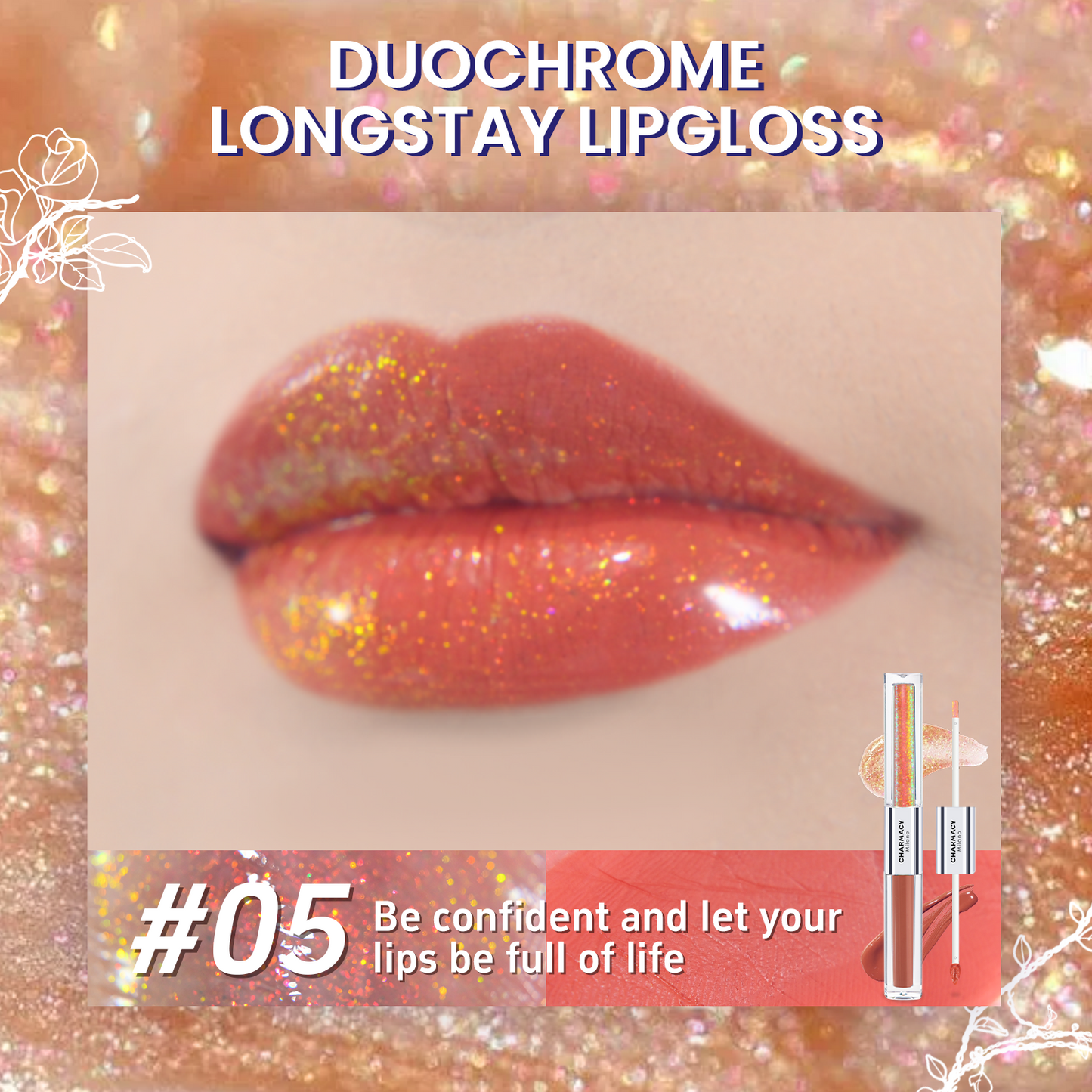 CMC Multichrome Double Head Lip Gloss