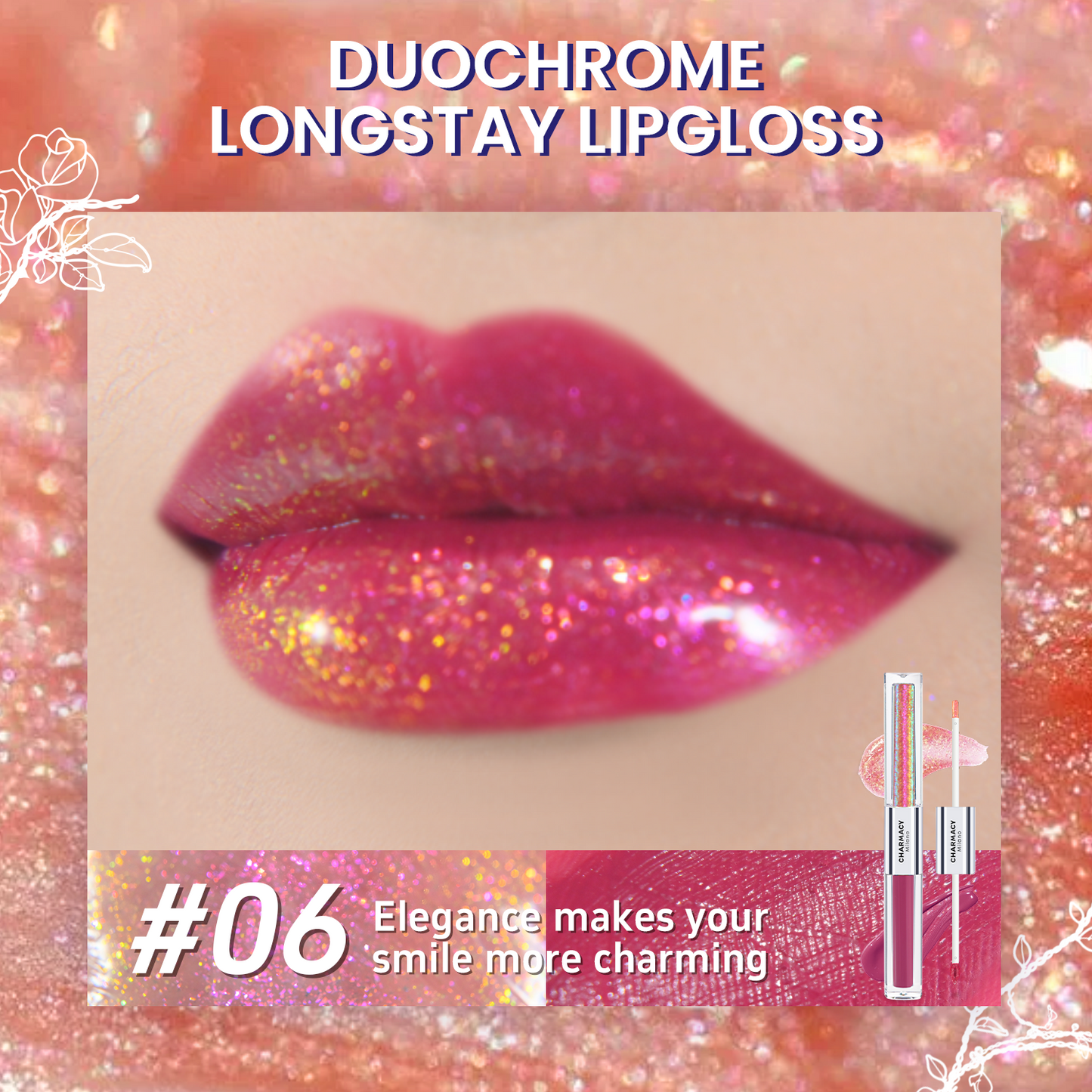 CMC Multichrome Double Head Lip Gloss
