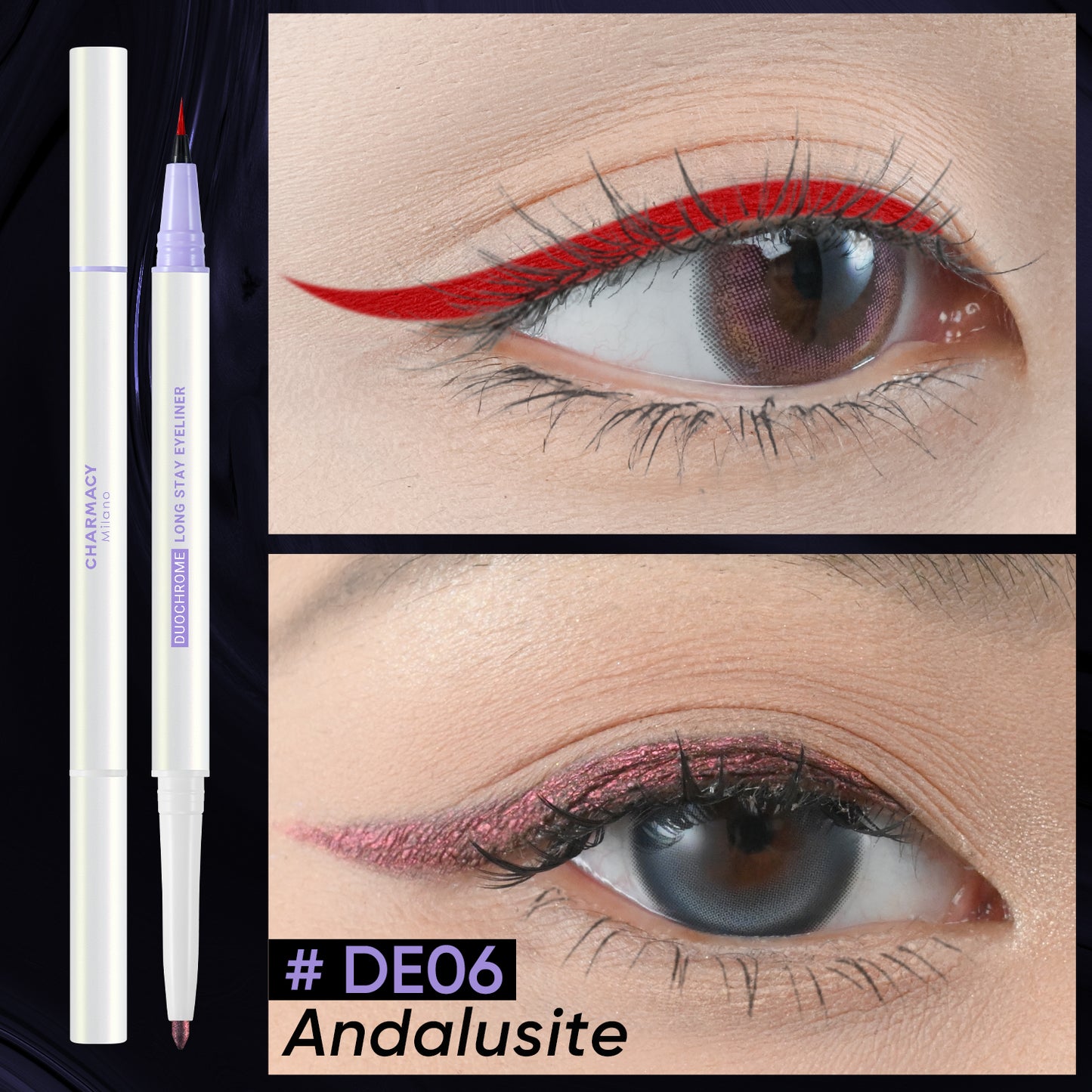 CMC DOUBLE HEADED GEL EYELINER