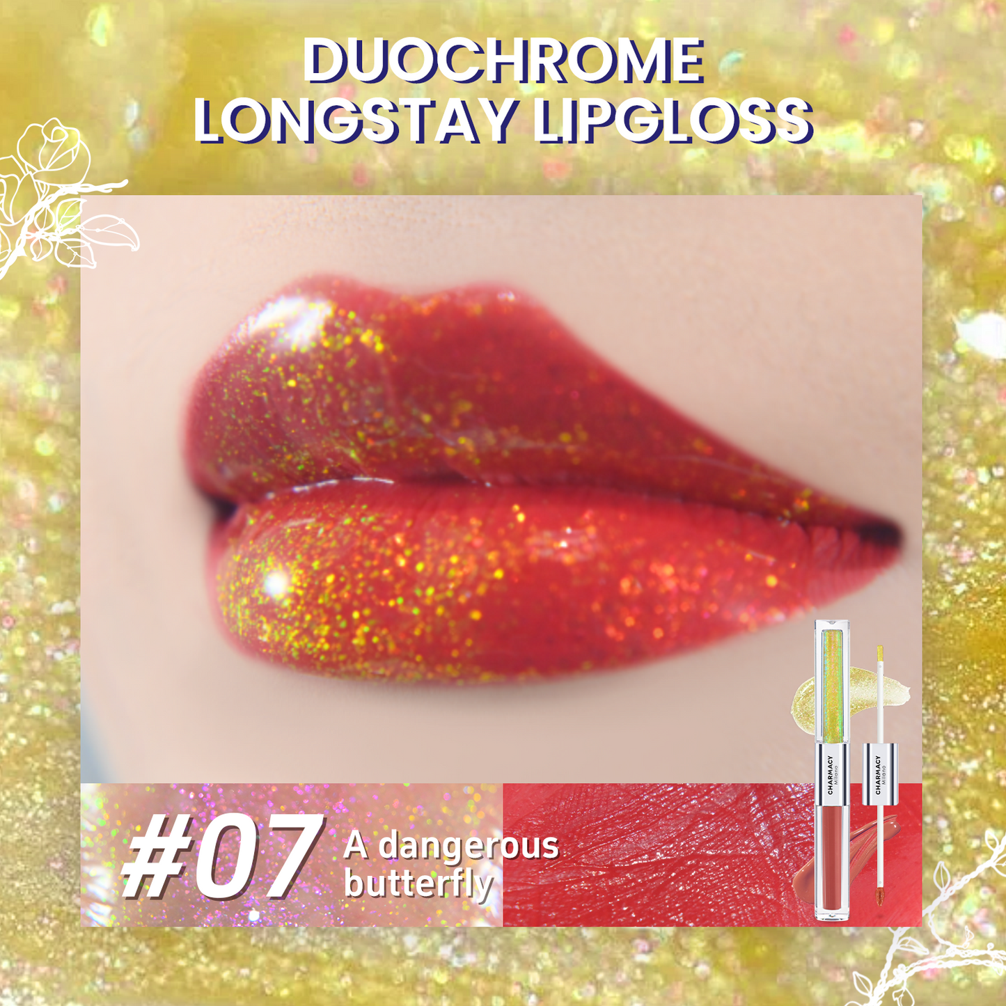 CMC Multichrome Double Head Lip Gloss