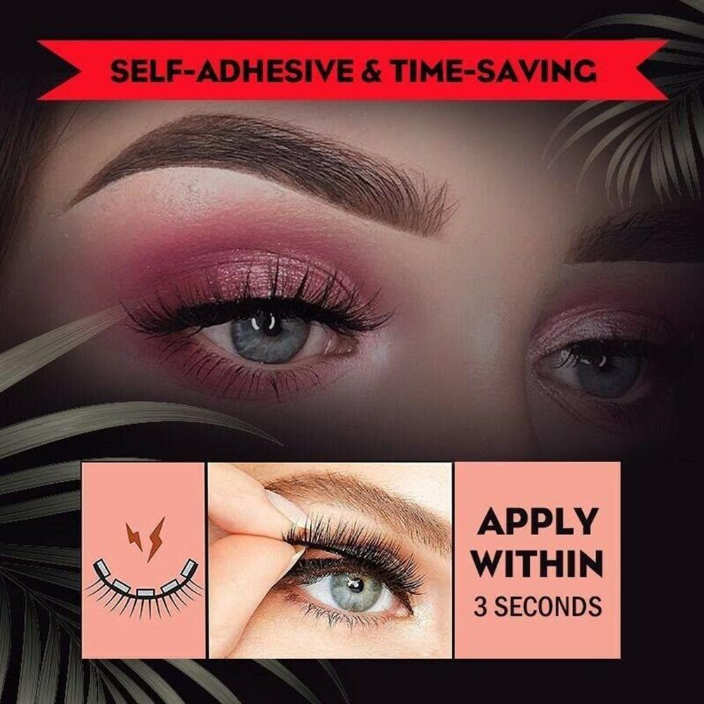 Buy One Get One Free🔥 NEENCE® Waterproof & Reusable Self-Adhesive Eyelashes