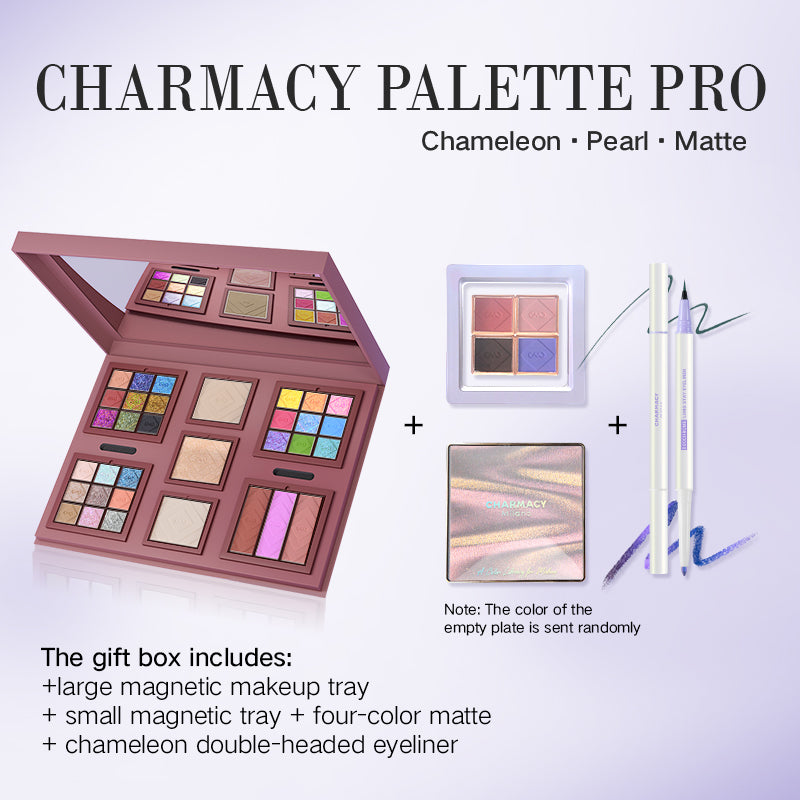 CHARMACY PALETTE PRO Chameleon Customizable All-in-One Palette (Blush, Highlighter, Contour & Eyeshadow