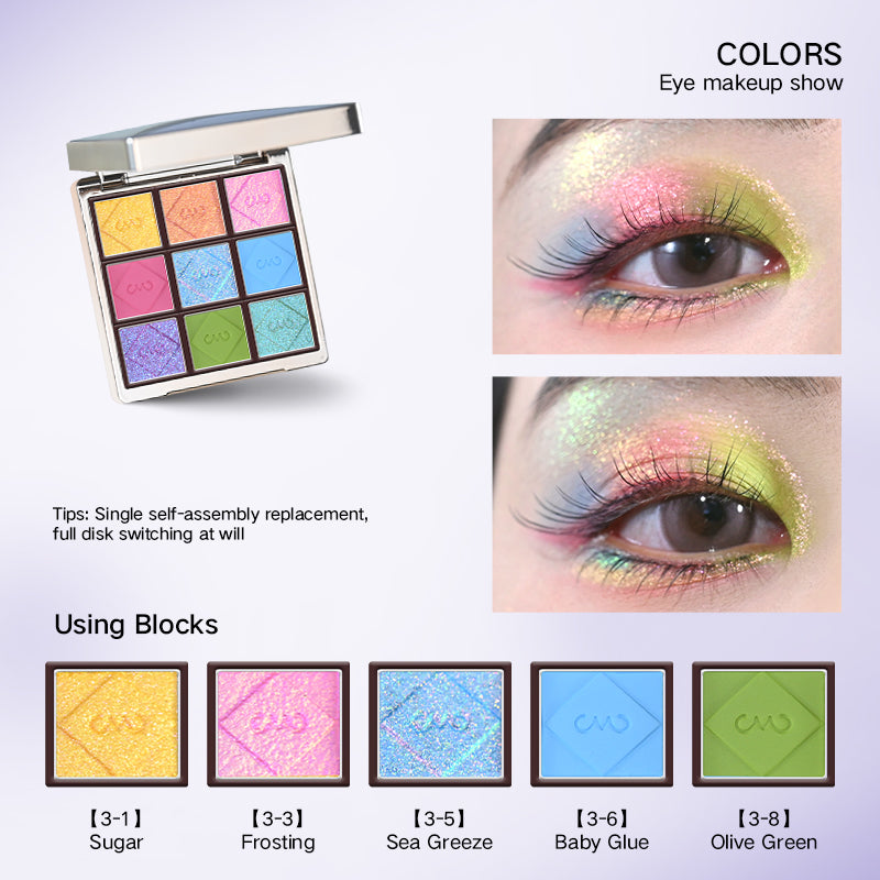 CHARMACY PALETTE PRO Chameleon Customizable All-in-One Palette (Blush, Highlighter, Contour & Eyeshadow