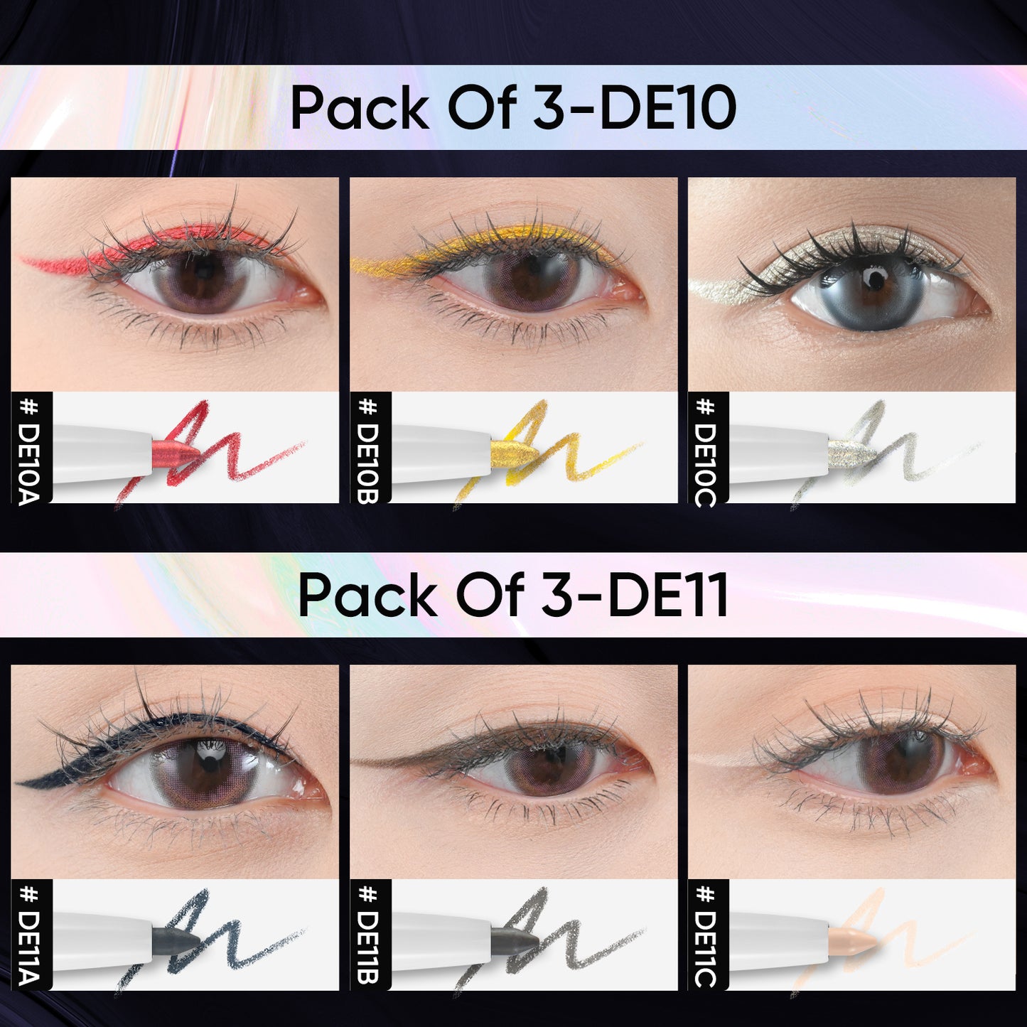 CMC DOUBLE HEADED GEL EYELINER