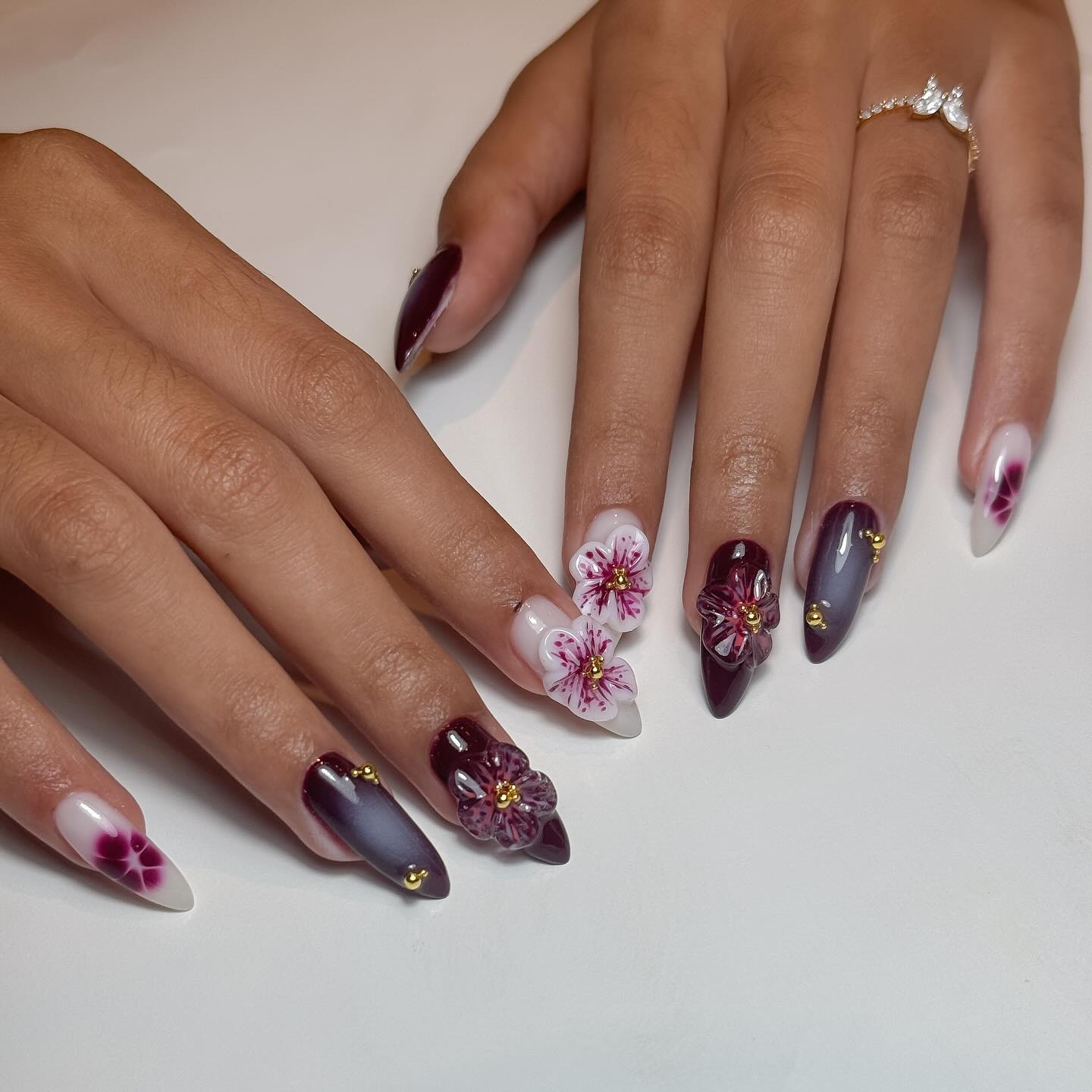 Burgundy Blossom