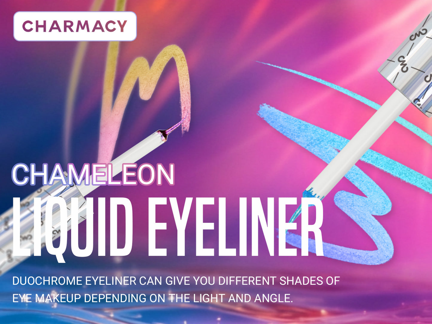 CHARMACY Multichrome Eyeliner Liquid Liner