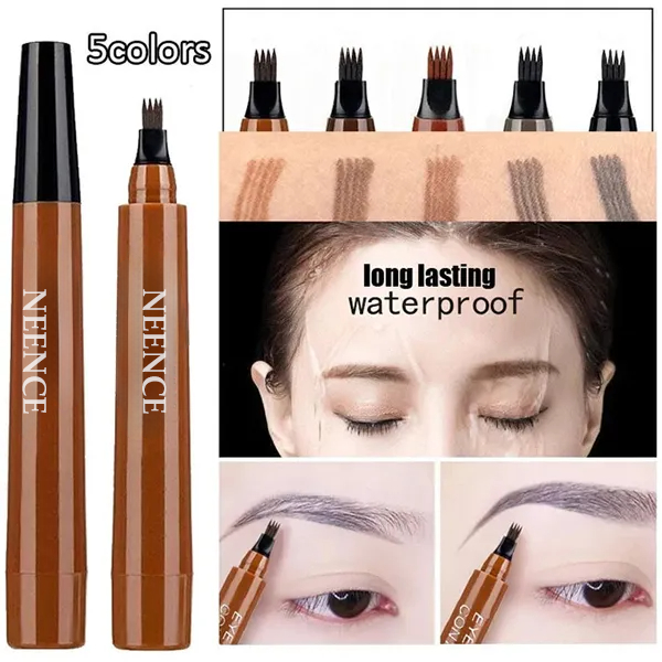 Buy 1 Get 1 Free🔥 NEENCE® 4 Tipped Waterproof Brow Pen