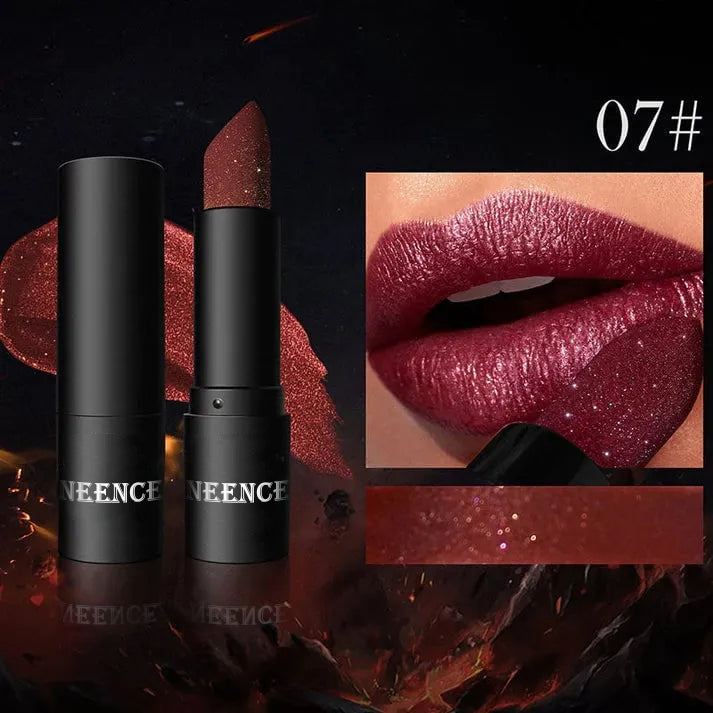🎉 Sale 50% OFF🎁Matte Long Lasting Lipstick With Fine Glitter