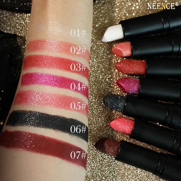🎉 Sale 50% OFF🎁Matte Long Lasting Lipstick With Fine Glitter
