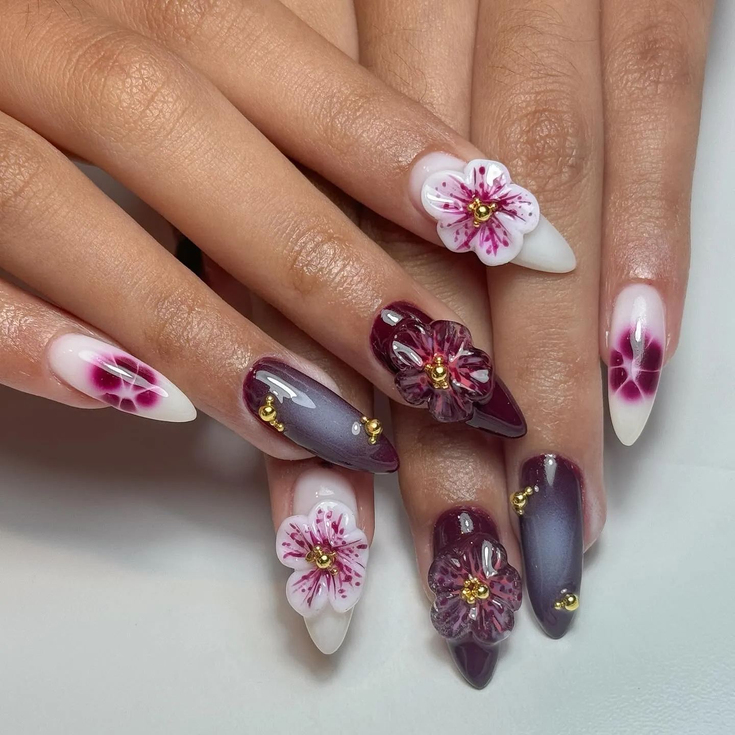 Burgundy Blossom