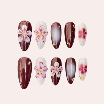 Burgundy Blossom