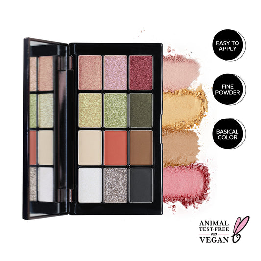 CMC EYE SHADOW 12 COLORS PALETTE