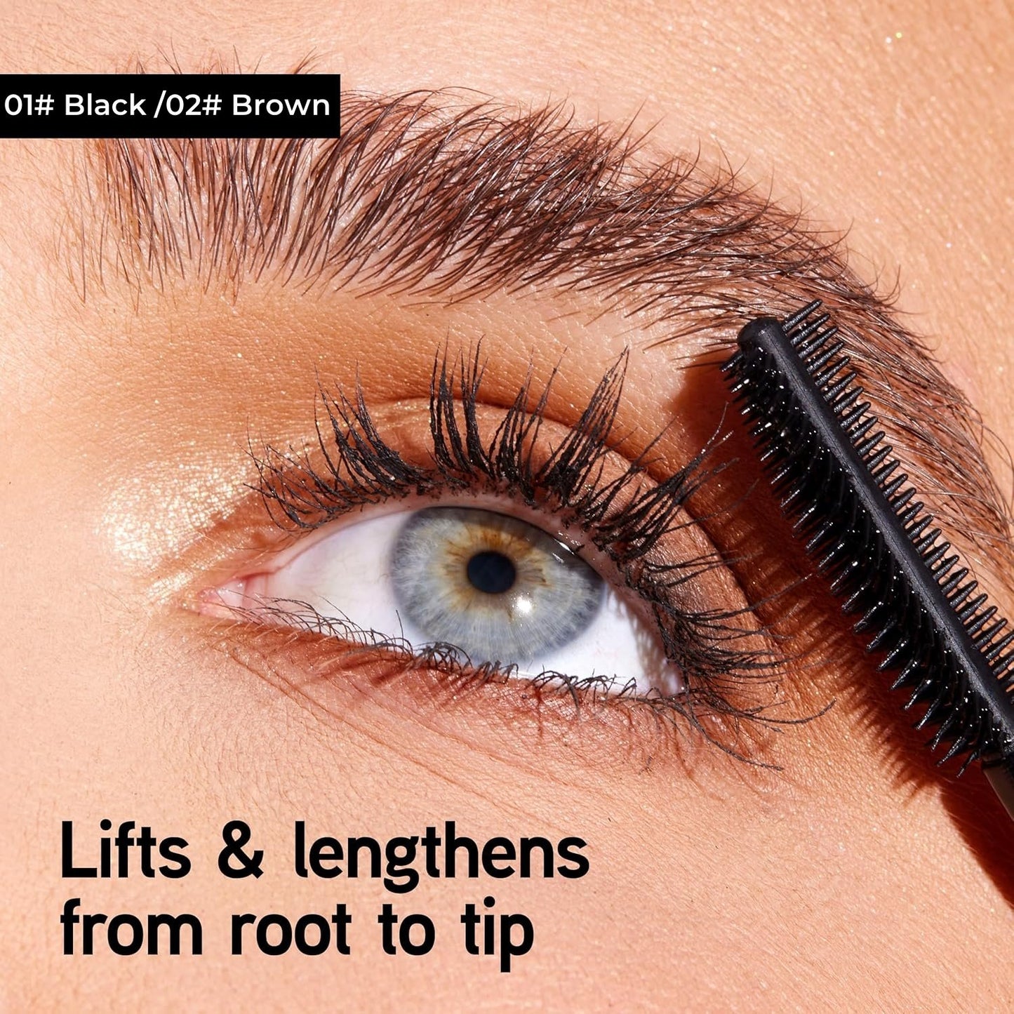 🔥LAST DAY BUY 1 GET 1 FREE (2 PCS)🔥 NEENCE® Tubing Mascara Black & Brown Duo For Lash Makeup