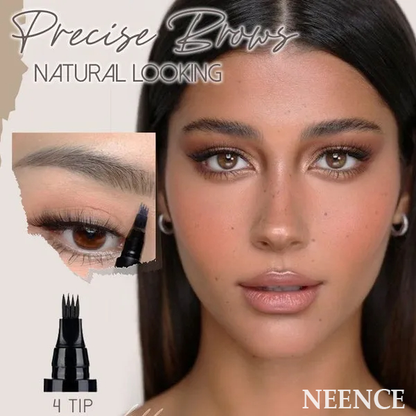 Buy 1 Get 1 Free🔥 NEENCE® 4 Tipped Waterproof Brow Pen