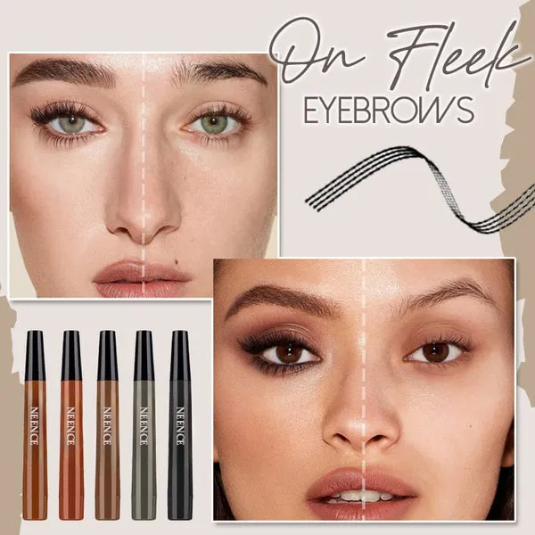 Buy 1 Get 1 Free🔥 NEENCE® 4 Tipped Waterproof Brow Pen