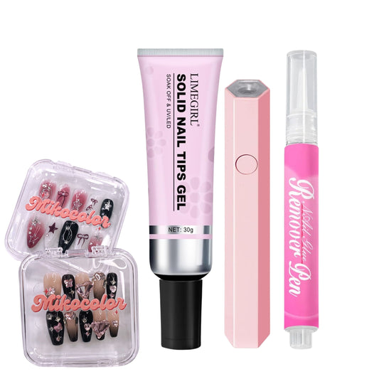 3 Free Mystery Nail Sets & 3 in 1 Pro Kit